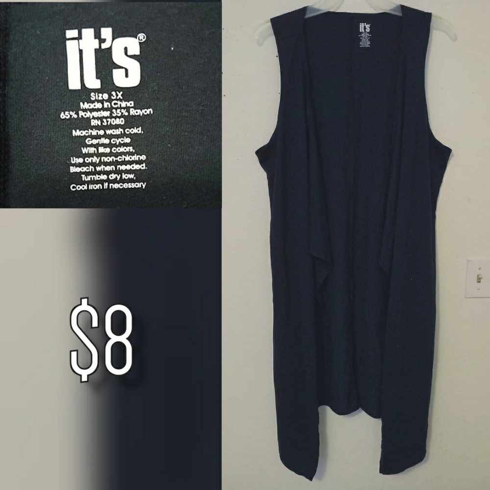 Sleevless Cardigan